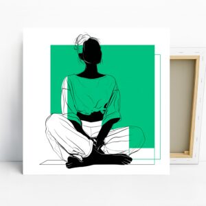 Serene Silhouette Art