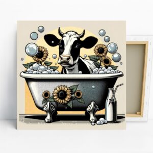 Highland Cow Art