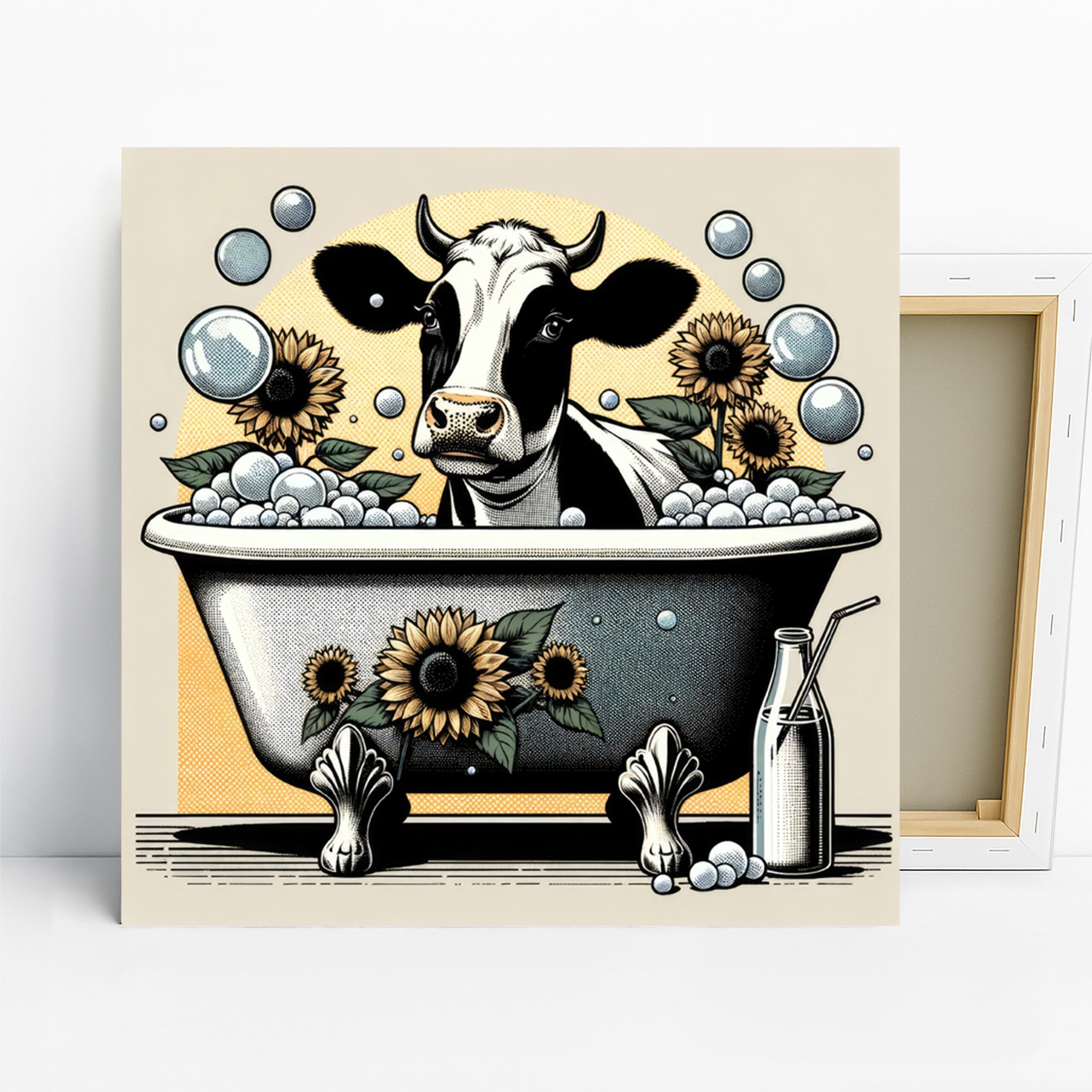1.jpg Highland Cow Art