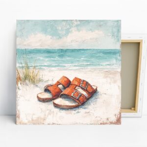 Beach Sandals Art