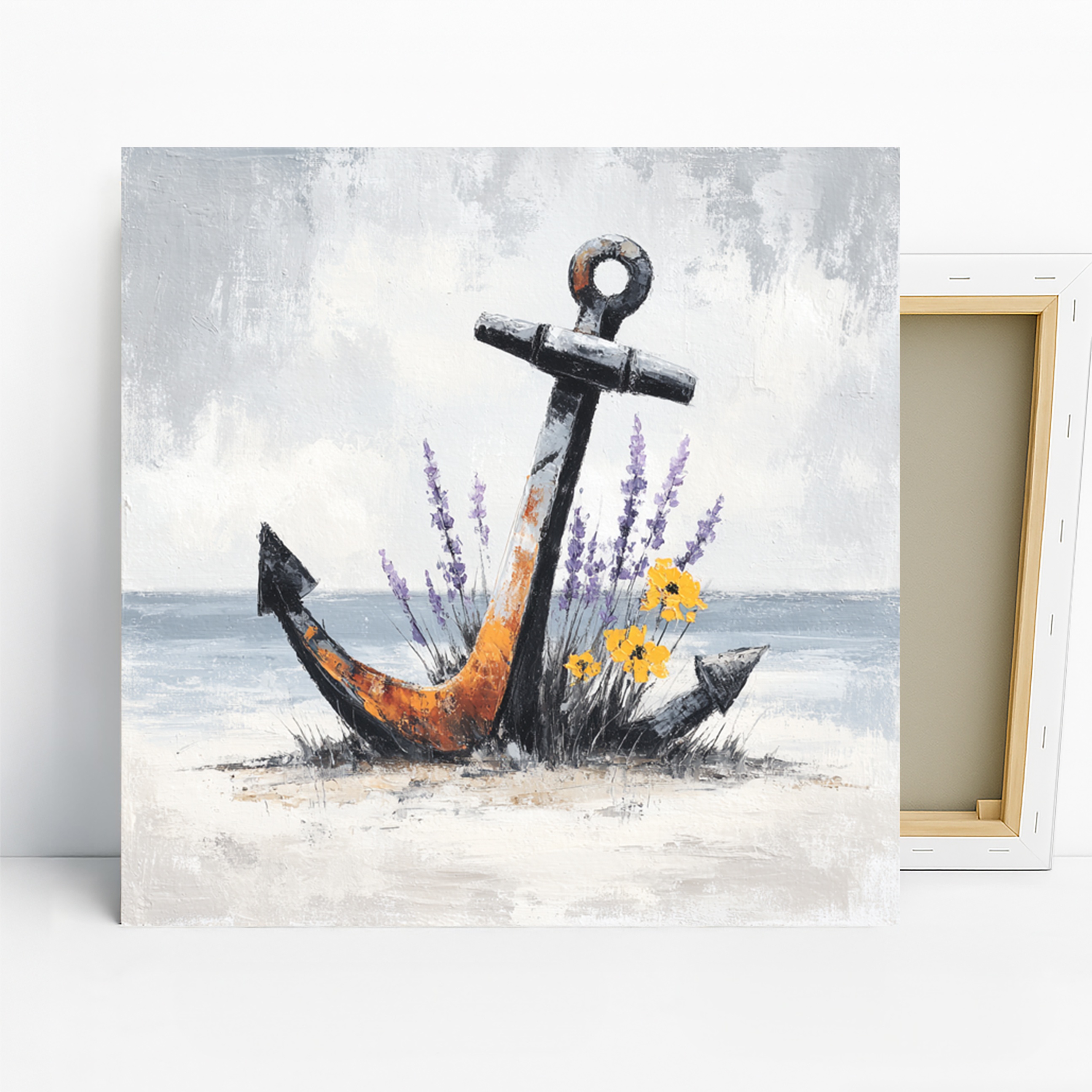 Anchor Flower Art
