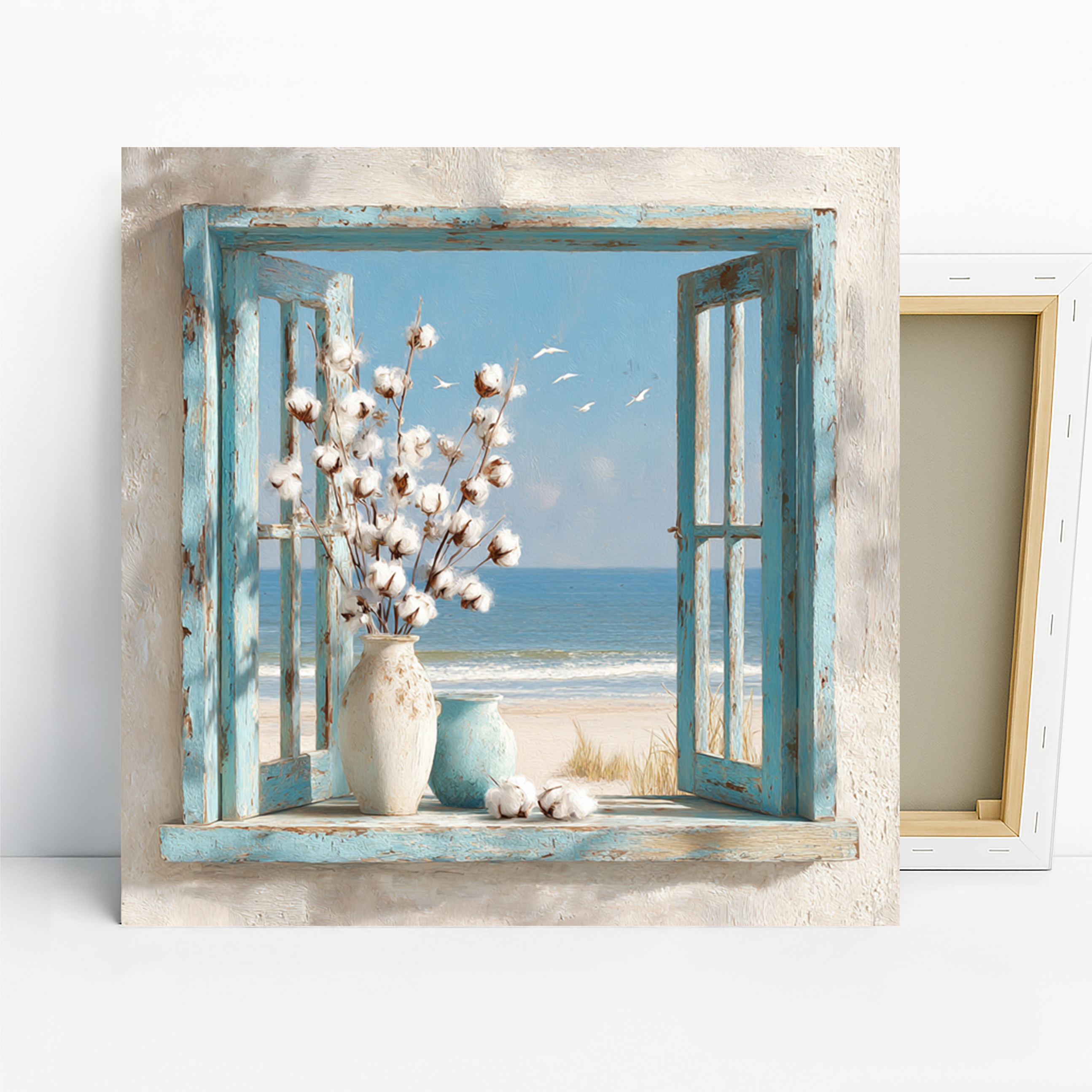 Coastal Window Art