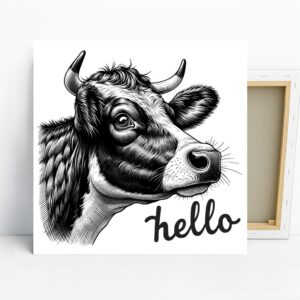 Highland Cow Art