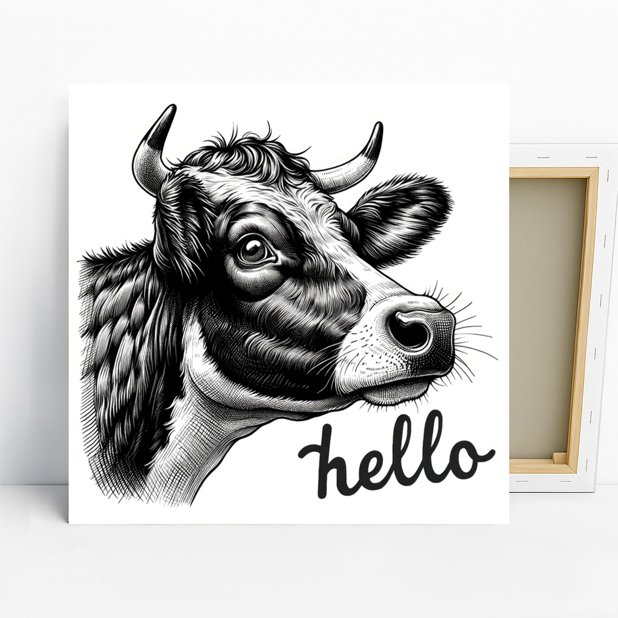 1.jpg Highland Cow Art