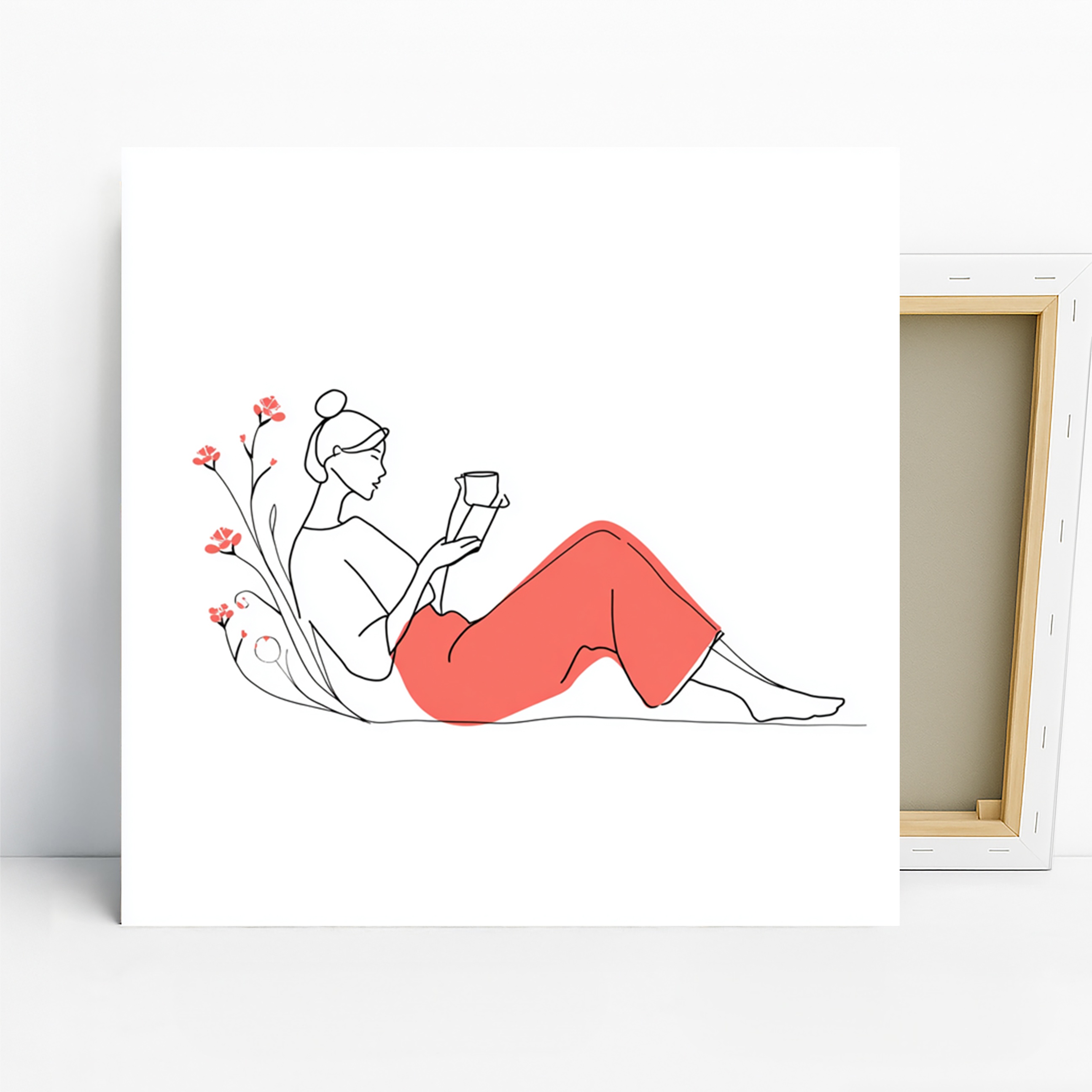Floral Relaxation Art