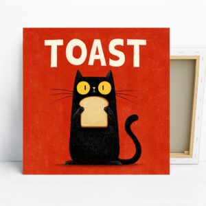 Cat Toast Art