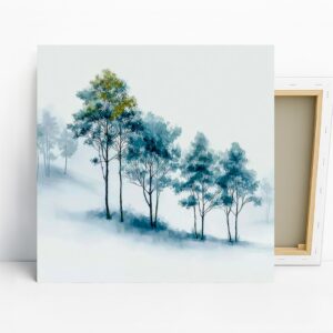Misty Forest Art