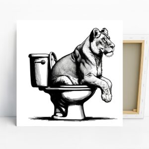 Lioness Throne Art
