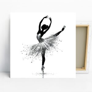 Ballerina Silhouette Art