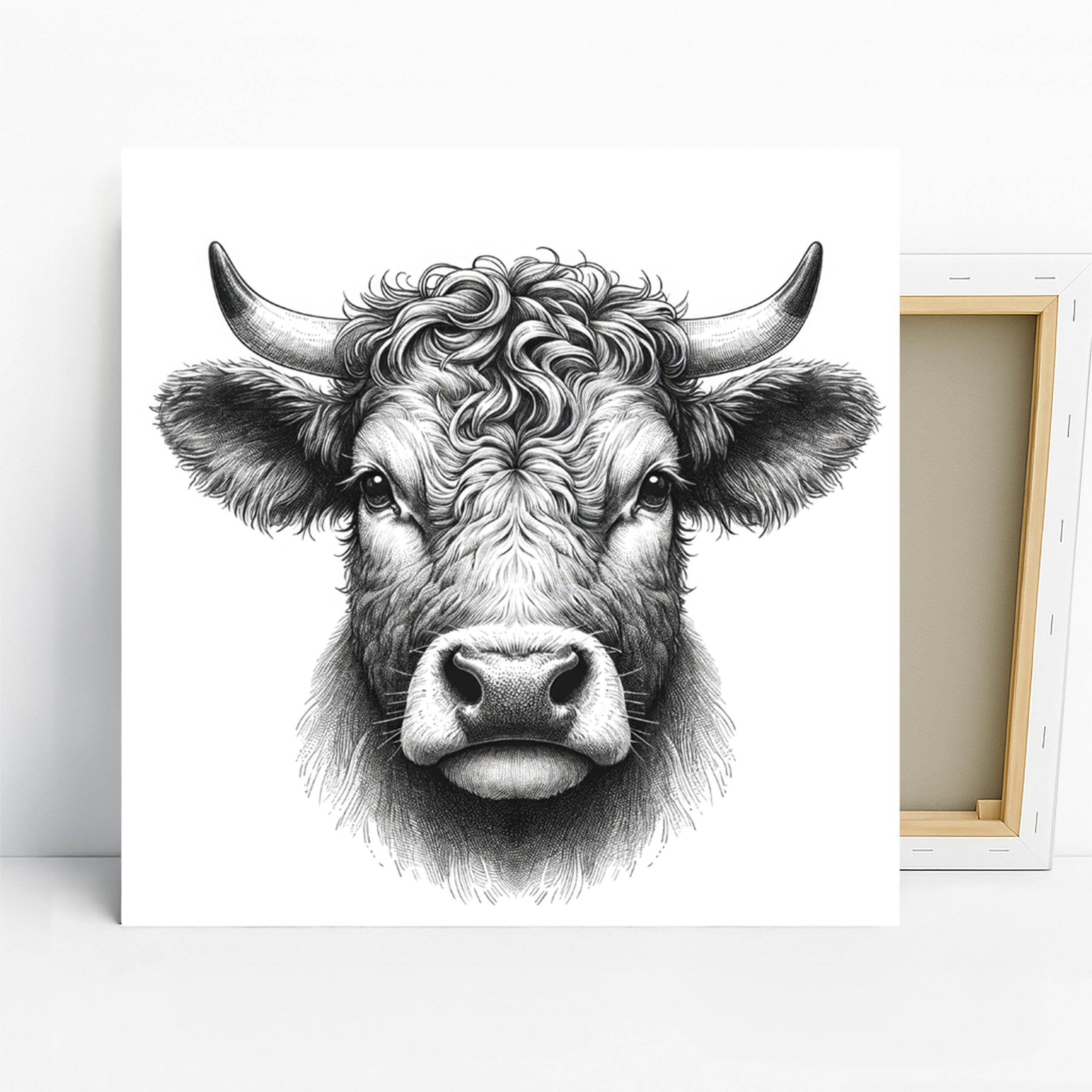 1.jpg Highland Cow Art