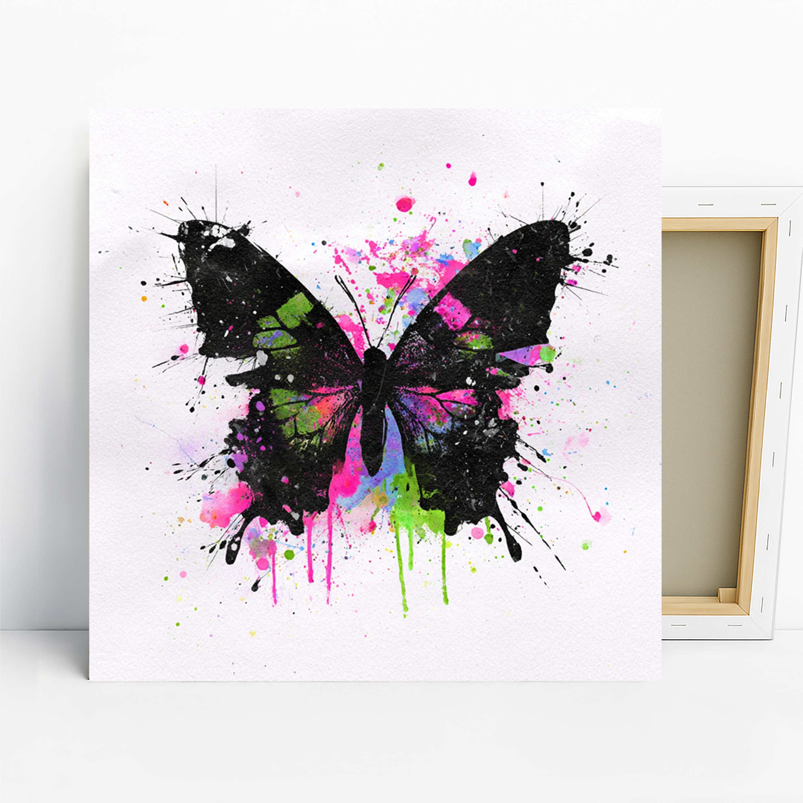 Butterfly Splash Art