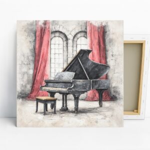 Grand Piano Elegance Art