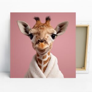 Baby Giraffe Art