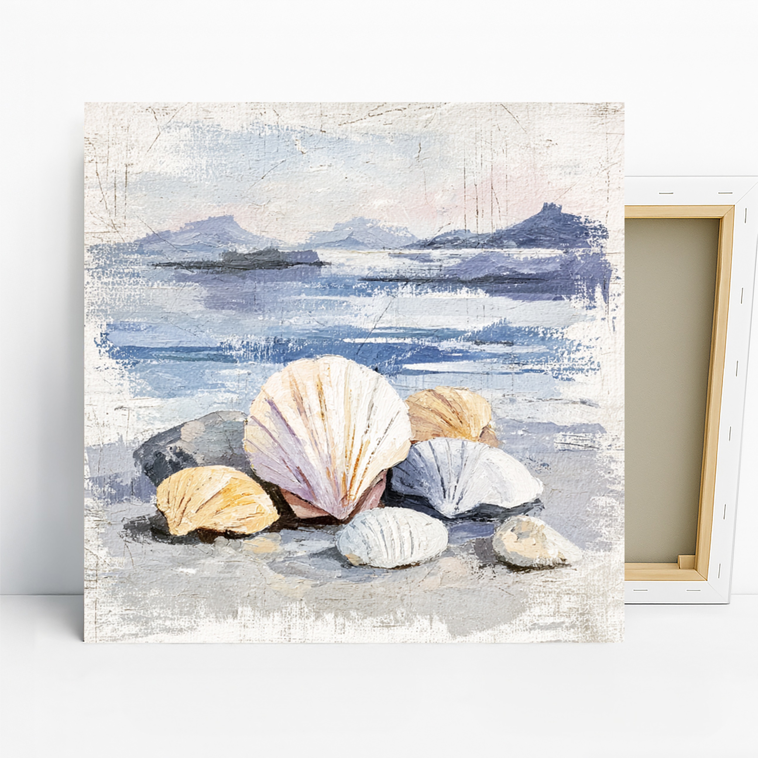 Seashell Beach Art
