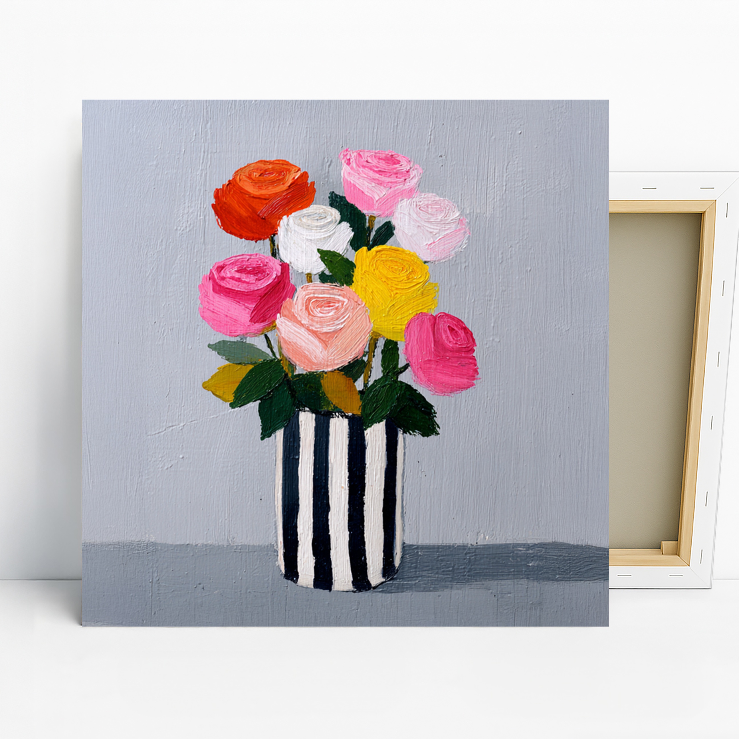 Colorful Roses Art