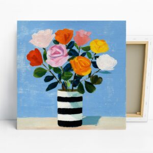 Colorful Flower Bouquet Art