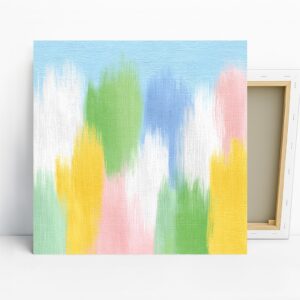 Pastel Brushstrokes Art