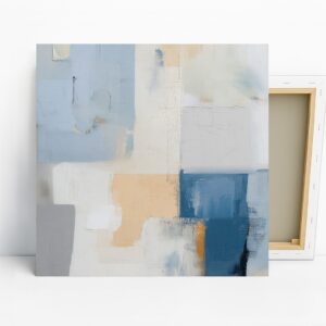 Coastal Calm Abstract Art