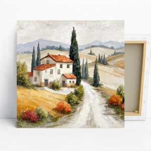 Tuscan Countryside Villa Art