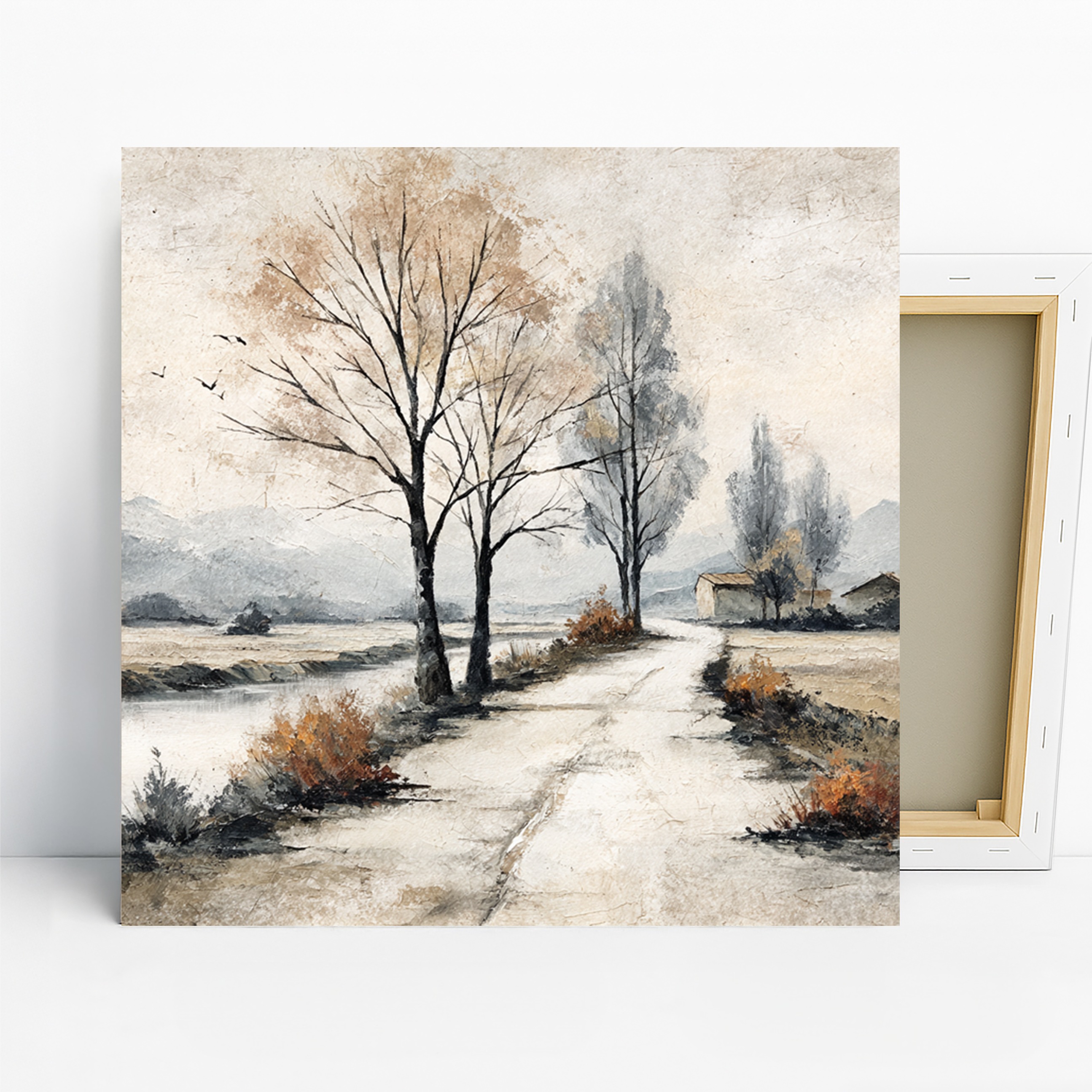 Winter Landscape Tree Art