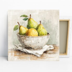 Pears in Bowl Art