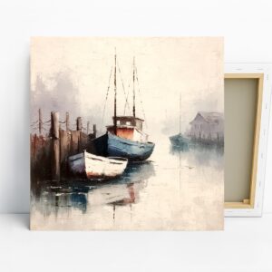 Harbor Boats Art