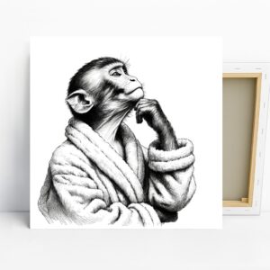 Chimpanzee Robe Art