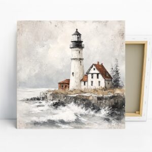 Coastal Lighthouse Art