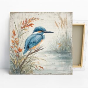 Kingfisher Bird Art