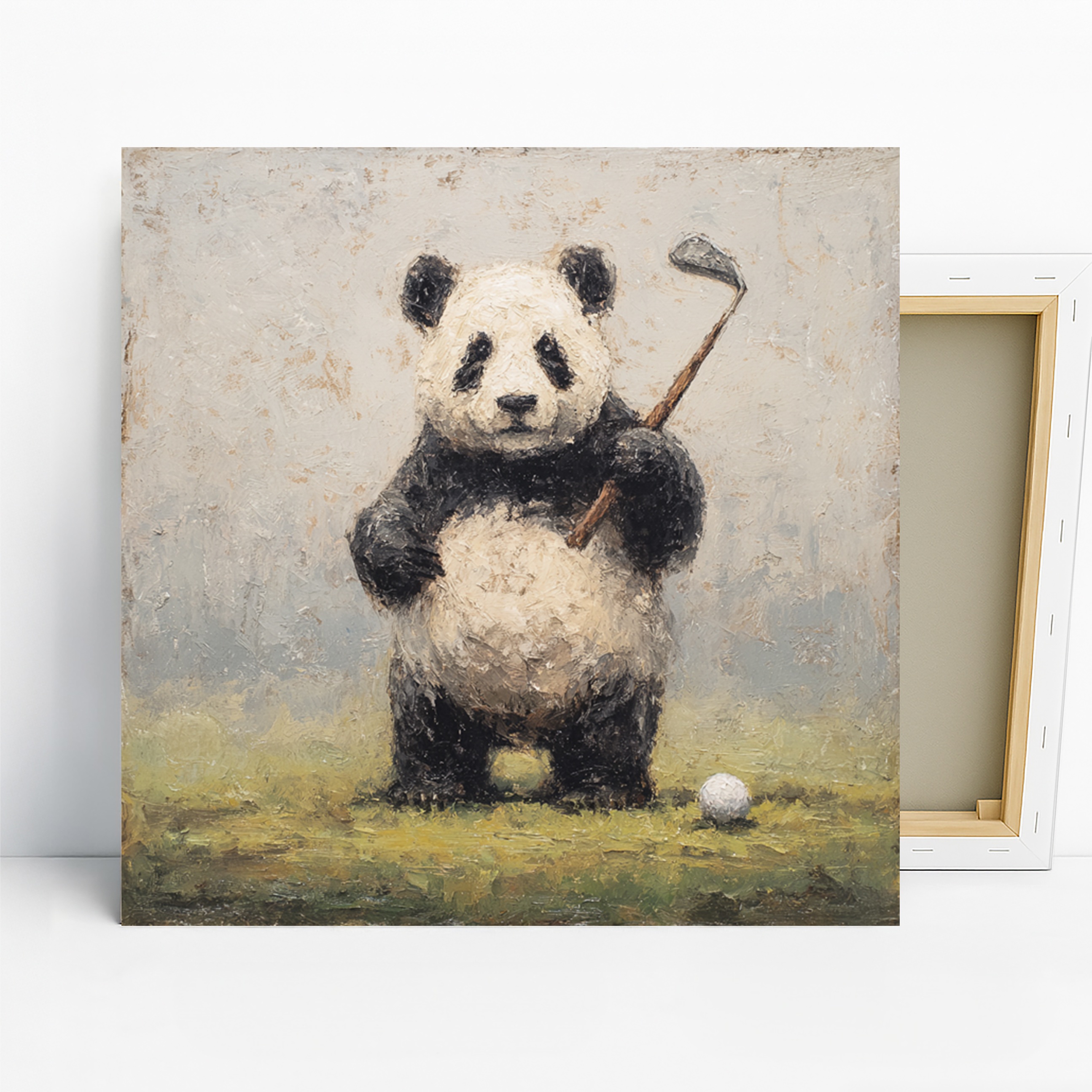 Panda Golf Art