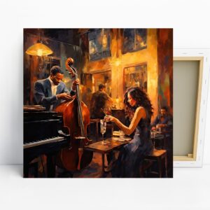 Jazz Night Vibes Art