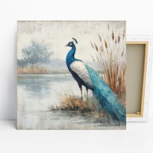 Peacock Lake Art