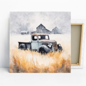 Rustic Truck Farm Art