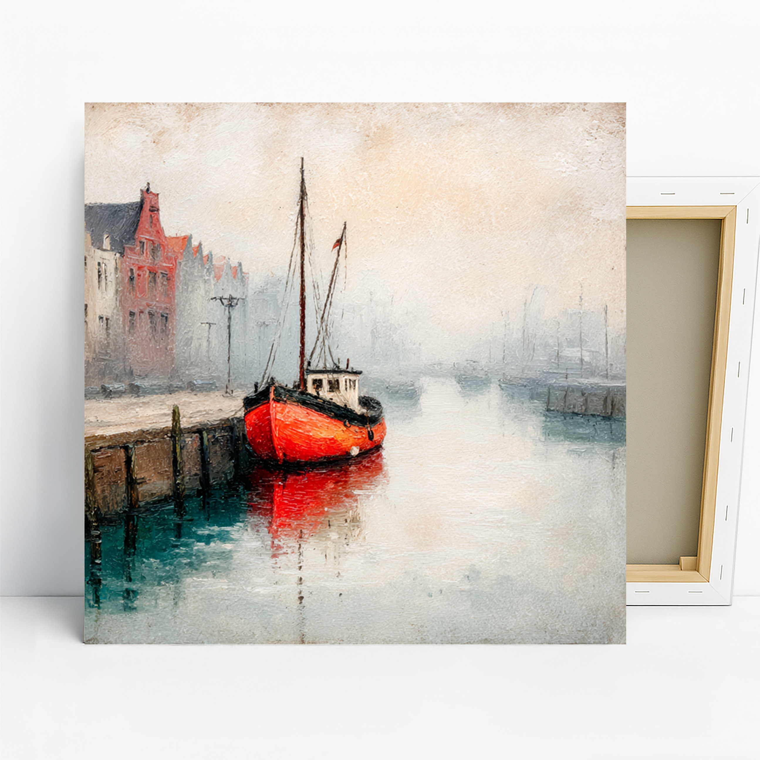 Harbor Boat Art