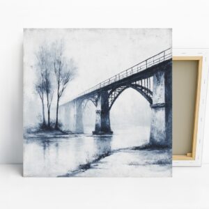 Misty Bridge Art