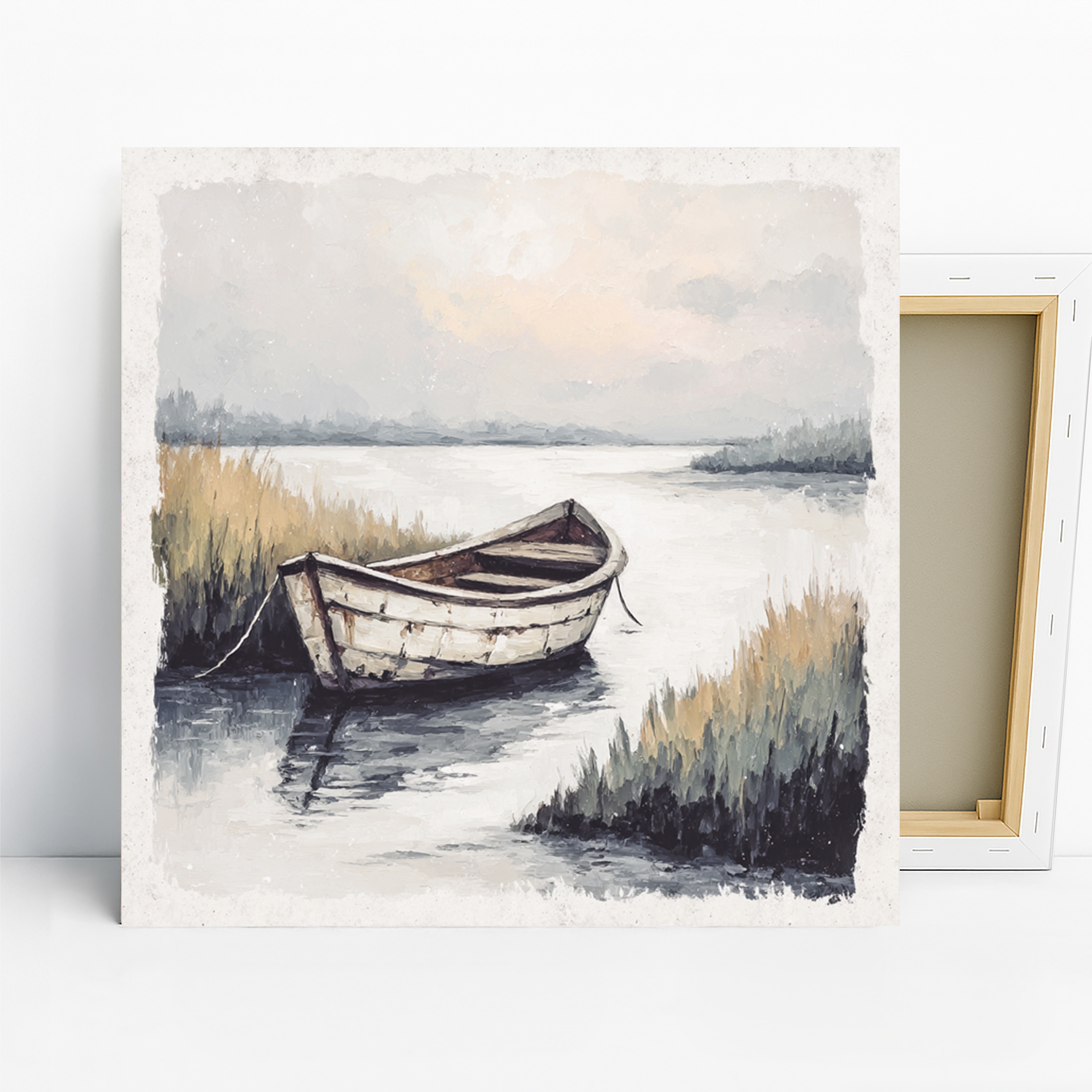 Lakeside Boat Art