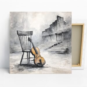 Violin Solitude Art