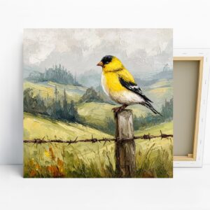 Goldfinch Meadow Art