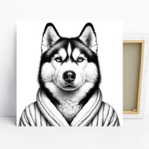 Siberian Husky Art