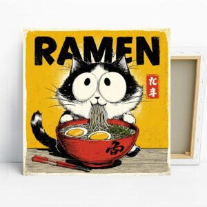 Ramen Cat Art