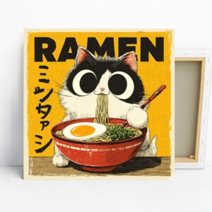 Cat Ramen Art