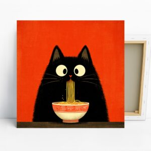 Cat Noodle Art
