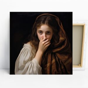 Young Girl Portrait Art