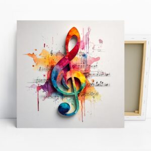 Treble Clef Art