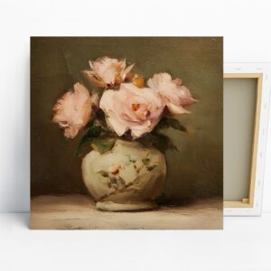 Pink Roses Art