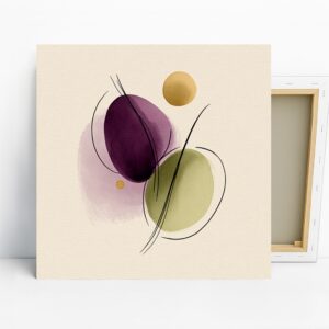 Organic Shapes Abstract Art