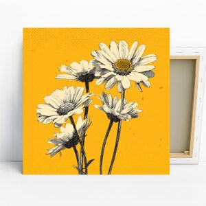 Daisy Flower Art