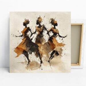 Dancing Silhouettes Art