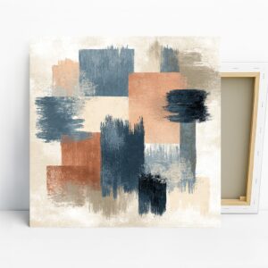 Brushstroke Geometry Art