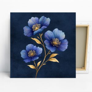 Blue Poppy Art